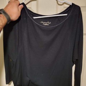 Black Casual Quarter Sleeve (S)